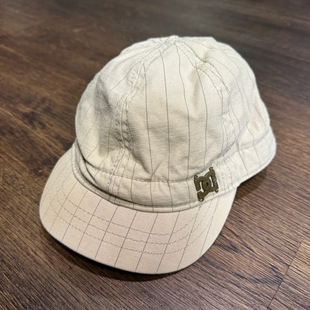 DC Beige Cotton Cap